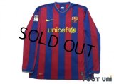 FC Barcelona 2009-2010 Home Long Sleeve Shirt LFP Patch/Badge