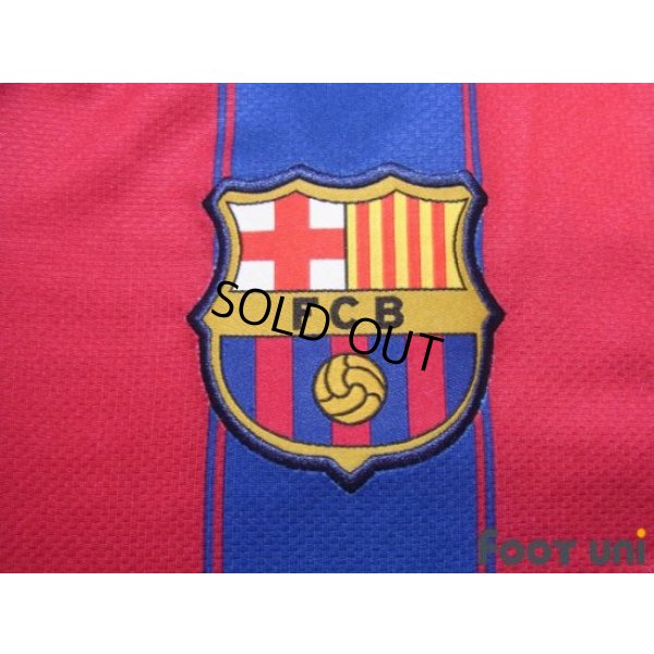 Photo5: FC Barcelona 2009-2010 Home Long Sleeve Shirt LFP Patch/Badge