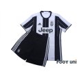 Photo1: Juventus 2016-2017 Home Shirt and Shorts Set (1)