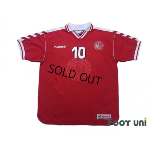 Photo1: Denmark 1998 Home Shirt #10 Michael Laudrup