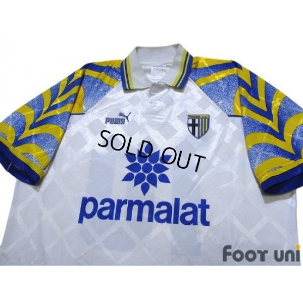 Photo3: Parma 1995-1996 Home Shirt #10 Gianfranco Zola