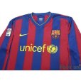 Photo3: FC Barcelona 2009-2010 Home Long Sleeve Shirt LFP Patch/Badge