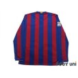 Photo2: FC Barcelona 2009-2010 Home Long Sleeve Shirt LFP Patch/Badge (2)