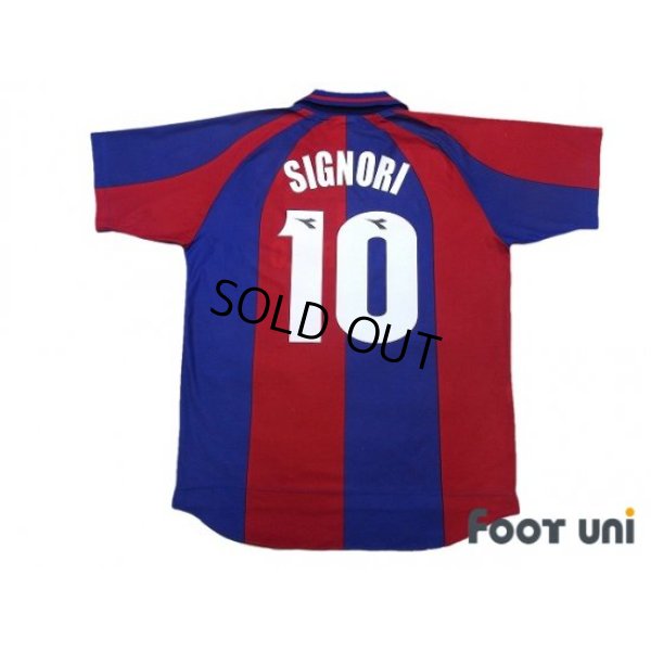 Photo2: Bologna 1998-1999 Home Shirt #10 Signori