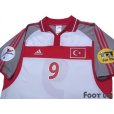 Photo3: Turkey Euro 2000 Home Shirt #9 Hakan Sukur UEFA Euro 2000 Patch/Badge UEFA Fair Play Patch/Badge