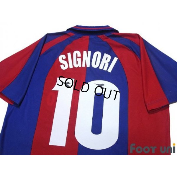 Photo4: Bologna 1998-1999 Home Shirt #10 Signori