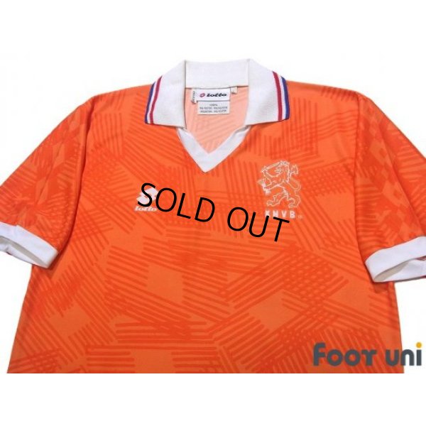 Photo3: Netherlands Euro 1992 Home Shirt