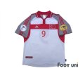 Photo1: Turkey Euro 2000 Home Shirt #9 Hakan Sukur UEFA Euro 2000 Patch/Badge UEFA Fair Play Patch/Badge (1)
