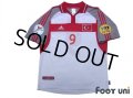 Turkey Euro 2000 Home Shirt #9 Hakan Sukur UEFA Euro 2000 Patch/Badge UEFA Fair Play Patch/Badge