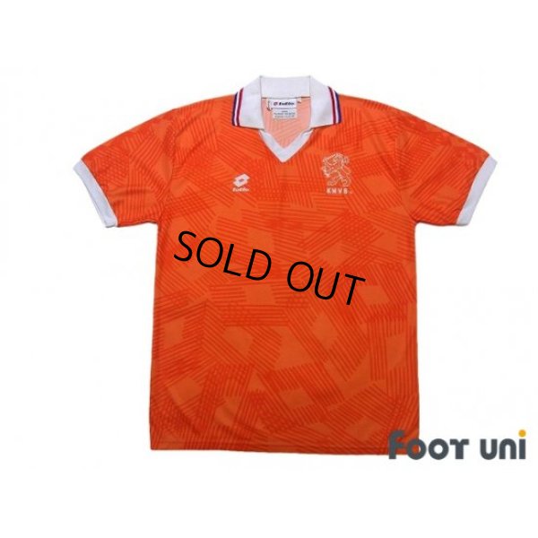 Photo1: Netherlands Euro 1992 Home Shirt