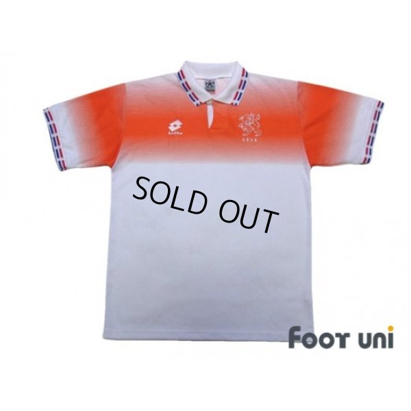 Photo1: Netherlands Euro 1996 Away Shirt