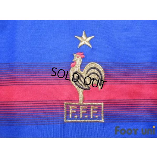 Photo6: France Euro 2004 Home Shirt #10 Zidane UEFA Euro 2004 Patch/Badge UEFA Fair Play Patch/Badge