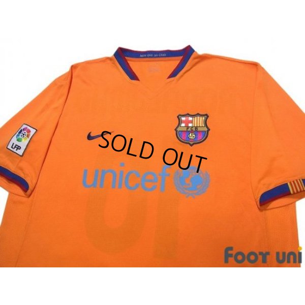 Photo3: FC Barcelona 2006-2007 Away Shirt #10 Ronaldinho LFP Patch/Badge
