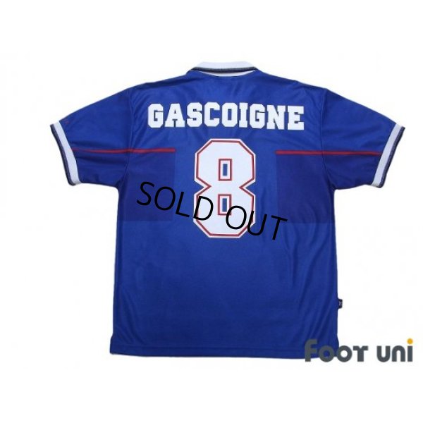 Photo2: Rangers 1997-1999 Home Shirt #8 Paul Gascoigne