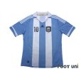 Photo1: Argentina 2012 Home Shirt #10 Lionel Messi (1)