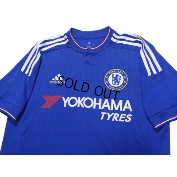Photo3: Chelsea 2015-2016 Home Shirt #10 Eden Hazard