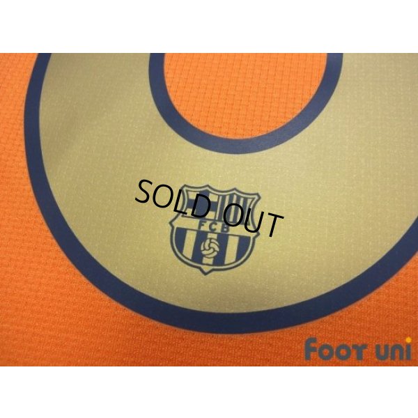 Photo7: FC Barcelona 2006-2007 Away Shirt #10 Ronaldinho LFP Patch/Badge