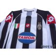 Photo3: Juventus 2002-2003 Home Long Sleeve Shirt #10 Del Piero For the Champions League