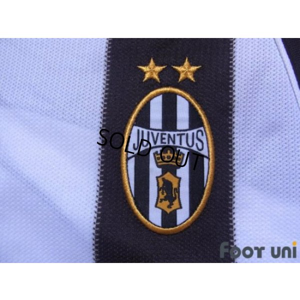 Photo6: Juventus 2002-2003 Home Long Sleeve Shirt #10 Del Piero For the Champions League