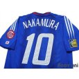 Photo4: Japan 2004 Home Authentic Shirt #10 Shunsuke Nakamura ASIAN Cup 2004 Patch/Badge w/tags
