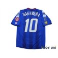 Photo2: Japan 2004 Home Authentic Shirt #10 Shunsuke Nakamura ASIAN Cup 2004 Patch/Badge w/tags (2)