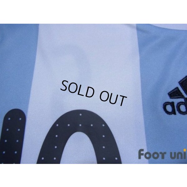 Photo7: Argentina 2008 Home Shirt #10 Messi