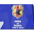 Photo6: Japan 2002 Home Authentic Shirt #7 Hidetoshi Nakata FIFA World Cup 2002 Korea Japan Patch/Badge