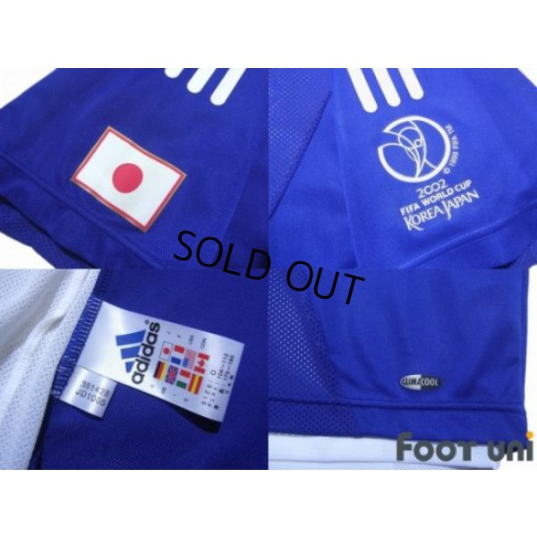 Photo7: Japan 2002 Home Authentic Shirt #7 Hidetoshi Nakata FIFA World Cup 2002 Korea Japan Patch/Badge