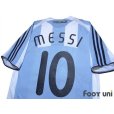 Photo4: Argentina 2008 Home Shirt #10 Messi