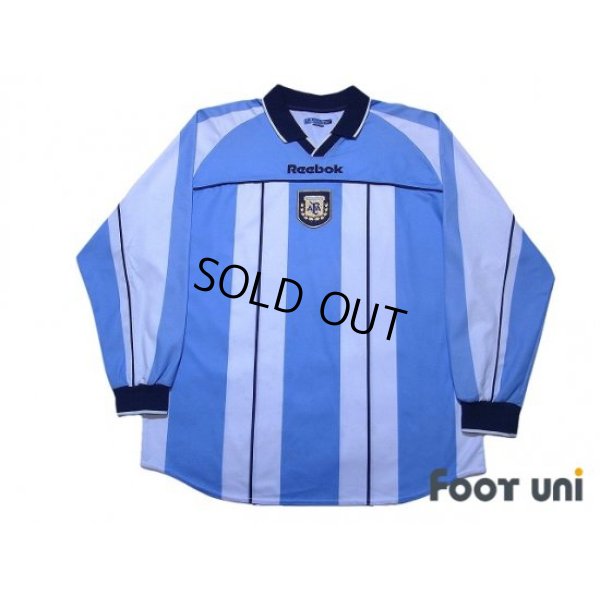 Photo1: Argentina 2000 Home Long Sleeve Shirt