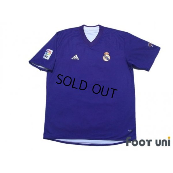 Photo1: Real Madrid 2002-2003 Third Reversible Shirt #14 Guti.H Centenario Embroidery LFP Patch/Badge