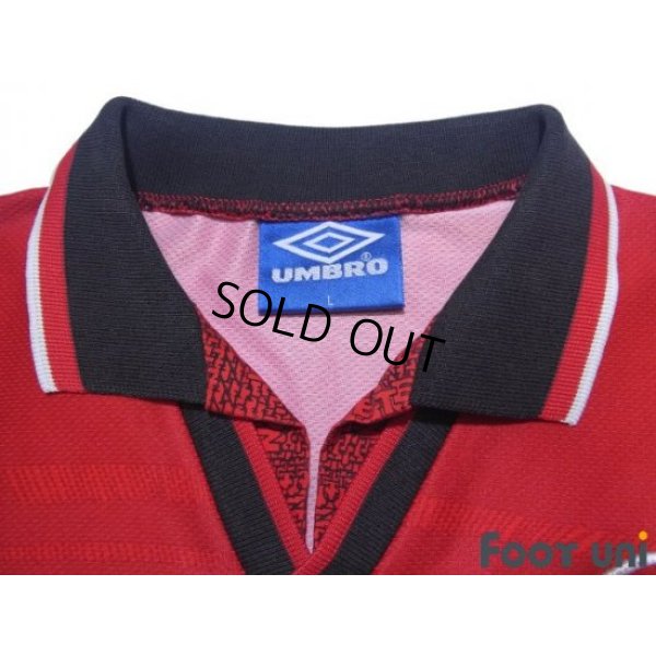 Photo4: Manchester United 1994-1996 Home Shirt