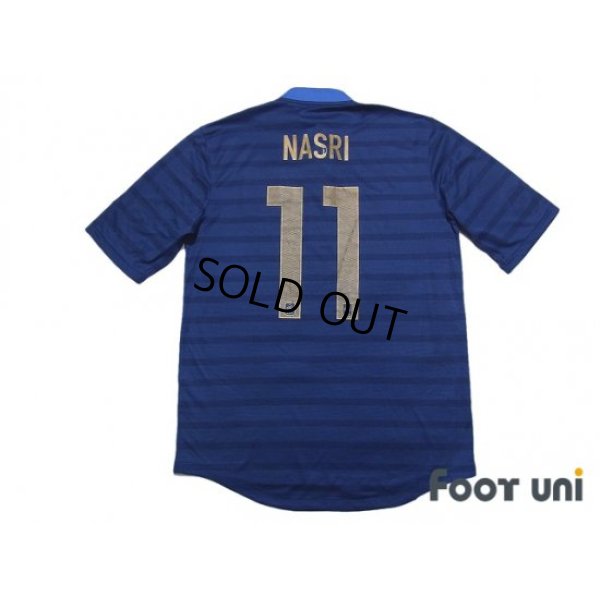 Photo2: France Euro 2012 Home Shirt #11 Nasri