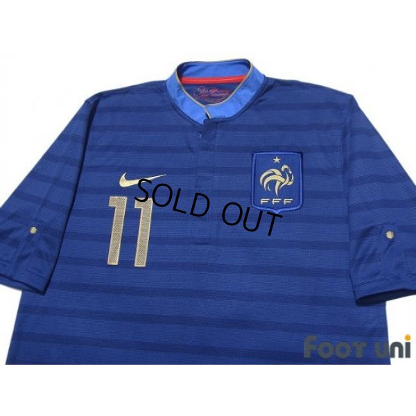 Photo3: France Euro 2012 Home Shirt #11 Nasri