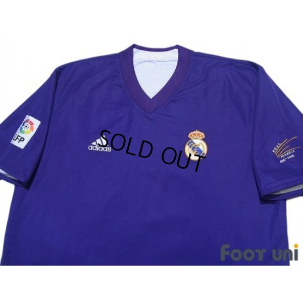 Photo3: Real Madrid 2002-2003 Third Reversible Shirt #14 Guti.H Centenario Embroidery LFP Patch/Badge