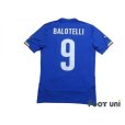 Photo2: Italy 2014 Home Shirt #9 Balotelli w/tags (2)