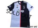 Juventus 2019-2020 Home Shirt #33 Bernardeschi Champions League Patch/Badge w/tags
