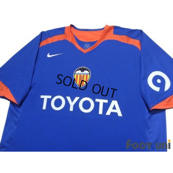 Photo3: Valencia 2005-2006 Away Shirt #7 David Villa With sleeve sponsor