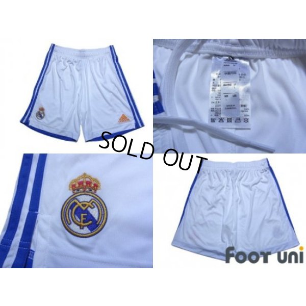 Photo8: Real Madrid 2021-2022 Home Authentic Shirt and Shorts Set #20 Vini Jr