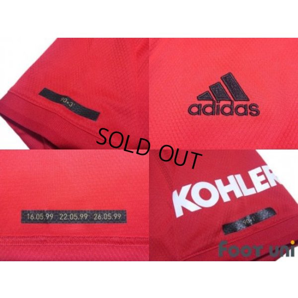 Photo6: Manchester United 2019-2020 Home Shirt Treble 20th Anniversary w/tags