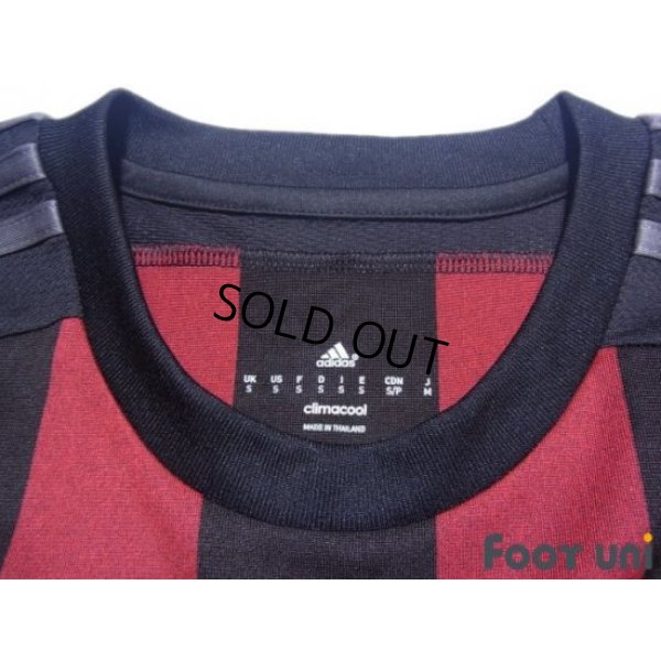 Photo5: AC Milan 2015-2016 Home Shirt #10 Keisuke Honda