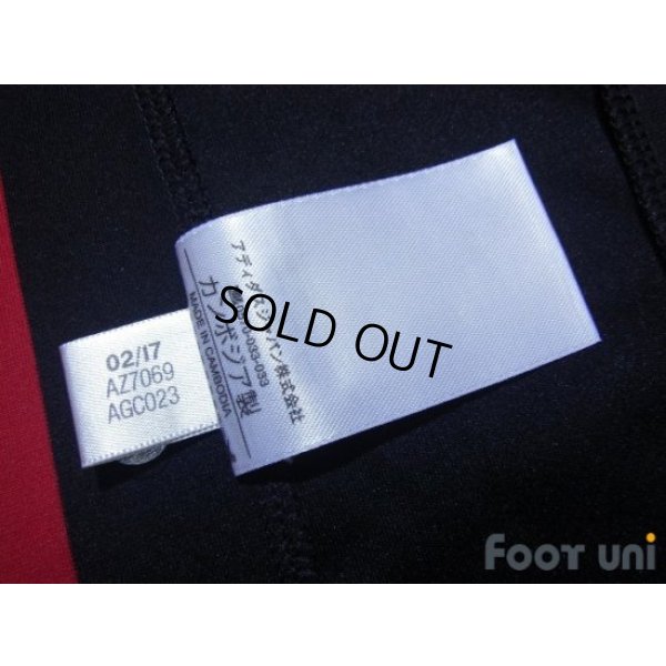 Photo8: AC Milan 2017-2018 Home Shirt #8 Suso Serie A Tim Patch/Badge