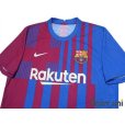 Photo3: FC Barcelona 2021-2022 Home Authentic Shirt and Shorts Set