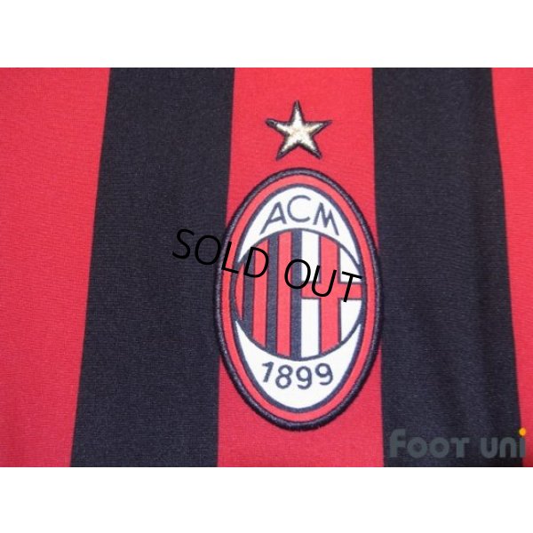 Photo6: AC Milan 2017-2018 Home Shirt #8 Suso Serie A Tim Patch/Badge