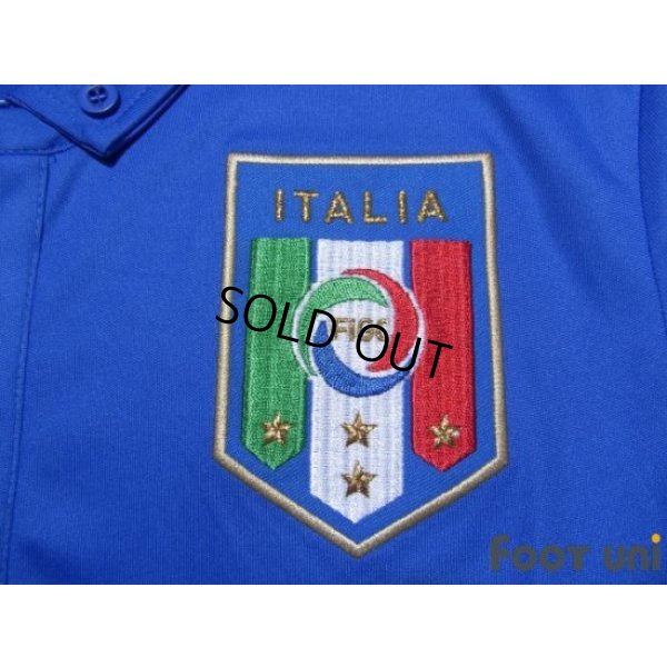 Photo6: Italy 2014 Home Shirt #9 Balotelli w/tags
