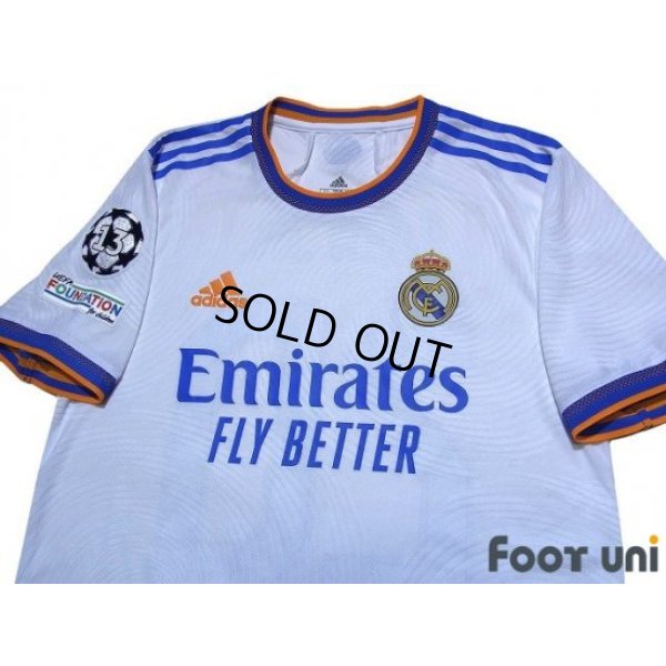 Photo3: Real Madrid 2021-2022 Home Authentic Shirt and Shorts Set #20 Vini Jr