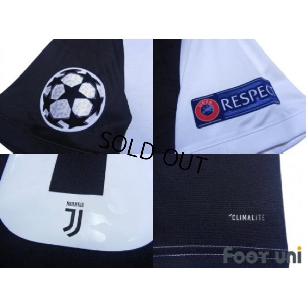 Photo7: Juventus 2019-2020 Home Shirt #33 Bernardeschi Champions League Patch/Badge w/tags