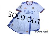Real Madrid 2021-2022 Home Authentic Shirt and Shorts Set #20 Vini Jr