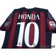 Photo4: AC Milan 2015-2016 Home Shirt #10 Keisuke Honda