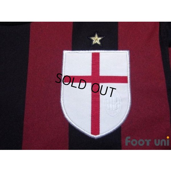 Photo6: AC Milan 2015-2016 Home Shirt #10 Keisuke Honda